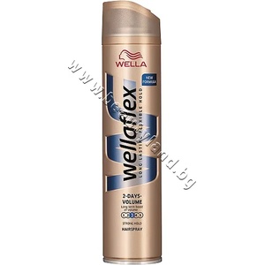 Wella Лак за коса Wellaflex 2 Days Volume, p/n WE-3000080 - Лак за коса за обем до 48 часа (WE-3000080)