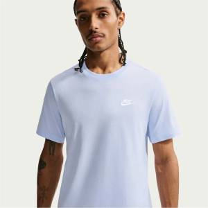 Nike Мъжка тениска Nike Sportswear Club T-Shirt Mens - Hydro Blue SL
