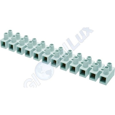 KANLUX Svorkovnice H-16,0MM2 PP 30A bílá dvanáctipolová