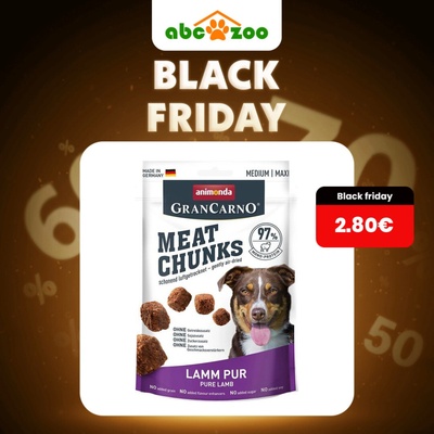 Animonda Meat Chunks Medium & Maxi Dog jahňacie 80 g