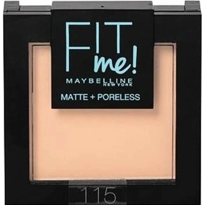 Maybelline Zmatňujúci púder Fit Me Matte and Poreless Powder 110 Porcelain 9 g