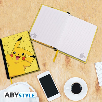 POKEMON A5 zápisník, notebook Pikachu 180 listov ABYNOT082