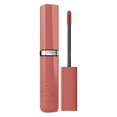 L'Oréal Paris Tekutá rtěnka Infaillible Laque Resistance 213 Smoked Rose 4,3 ml