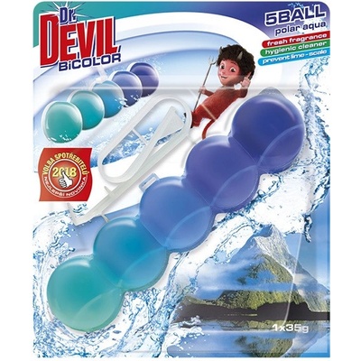 Dr. Devil BiColor 5Ball WC záves Polar Aqua 35 g