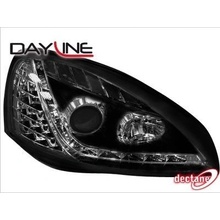 OPEL CORSA C 01-06 Přední světla Devil Eyes s LED denním svícením Black