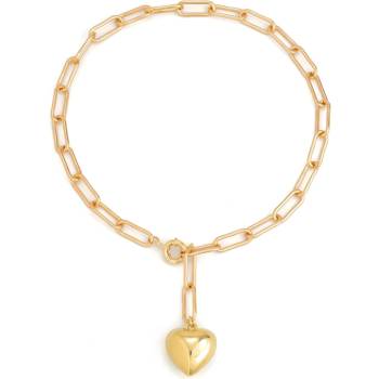 HARAHU Колие Massive Heart - Златен KP32672 (32672)