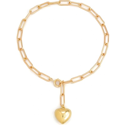 HARAHU Колие Massive Heart - Златен KP32672 (32672)