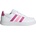adidas Детски маратонки Adidas Unisex Kids' Breaknet 2.0 Low-Top Trainers - White/Lucid Fuc