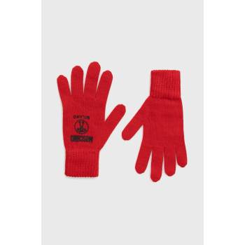 Moschino Вълнени ръкавици Moschino в червено (M2410.65252)