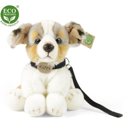 Rappa Плюшено куче австралийска овчарка с каишка 28 см eco-friendly