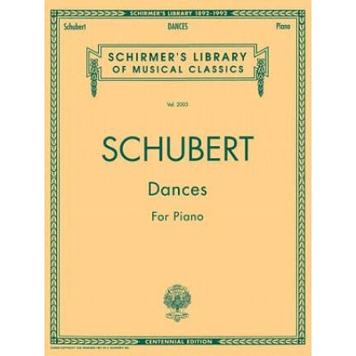 Dances for Piano: Piano Solo | F. Schubert, Franz Schubert, Franz Schubert