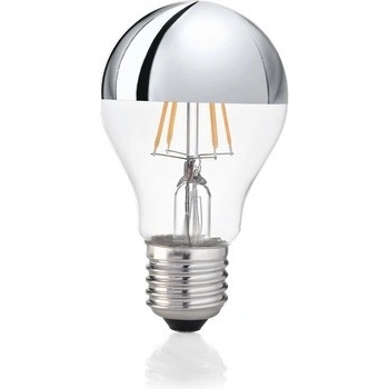 Ideal Lux 123882 LED žárovka Filament A60 1x8W 770lm 3000K chrom