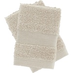 Catherine Lansfield Бежови памучни кърпи в комплект от 2 бр. от тери 30x30 cm Anti-Bacterial - Catherine Lansfield (TW/55660/W/FC2/NT)