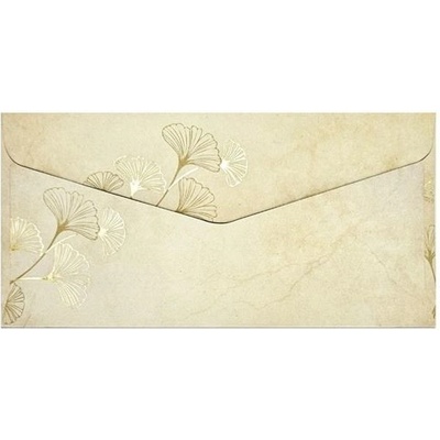 Obálky ozdobné DL 120g Galeria Papieru, 10ks - List ginko