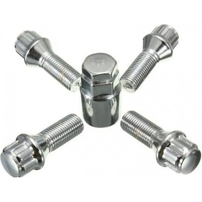 Paolo Секретни болтове за джанти - (12мм х 1.5мм, l28мм) сфера