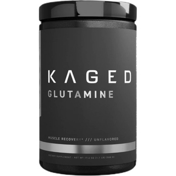 KAGED MUSCLE Glutamine Powder [500 грама] Неовкусен