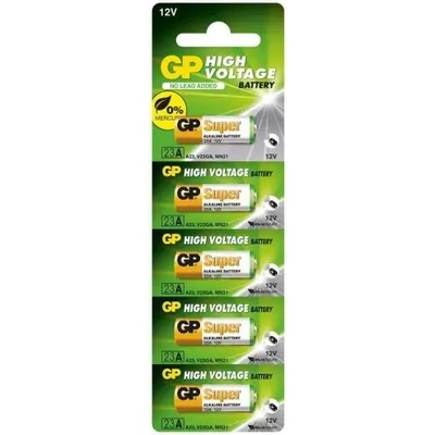 GP Batteries Алкална батерия GP Battery (A23) 12V / LR23 23AF-U5 (5 батерии / блистер) 12V (GP-BA-23AF-U5)