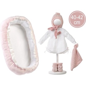 Llorens M740-88 облекло за кукла бебе NEW BORN размери 40-42 см с аксесоари (4-M740-88)