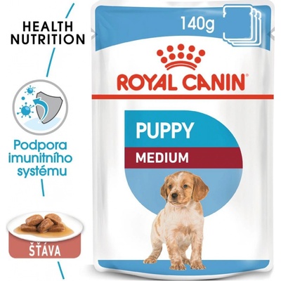 Royal Canin Royal canin Medium Puppy kapsička pro střední štěňata 10x 140 g