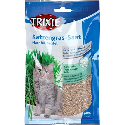 Trixie tráva pre mačky vo vrecúšku 3 x 100 g