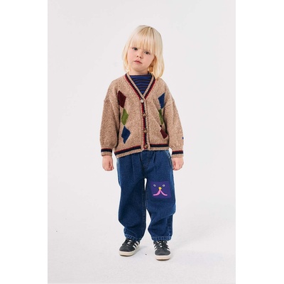 Bobo Choses Детска жилетка с вълна Bobo Choses Diamonds (224AC120)
