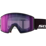 SCOTT Ски маска Scott Goggle React LS S2-4 Ski goggles - Black / Blue Chrome - размер One Size (417-6468-0111)