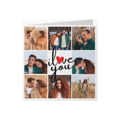 Fotoprianie I love you, 14x14 cm - 114306