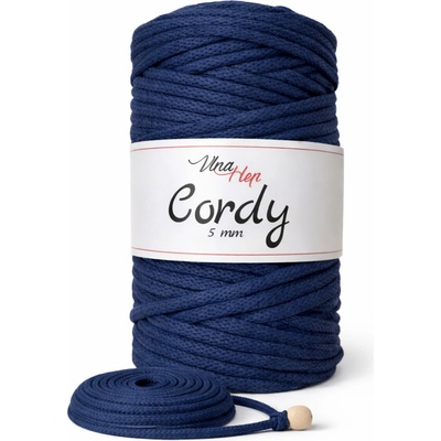 Cordy 5 mm jeansová