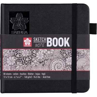 Sakura Sketch/Note Book Скицник 80 12 x 12 cm 140 g (94140002)