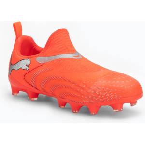PUMA Детски футболни обувки PUMA Future 9 Match LL FG/AG Jr glowing red/puma white/puma black/puma silver