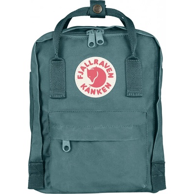 Fjällräven Kånken Mini zelená/sivá 7 l