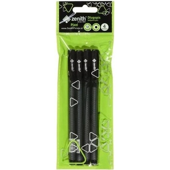 Astra Zenith Pixel čierne s vrchnákom 4ks 201318019