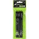 Astra Zenith Pixel čierne s vrchnákom 4ks 201318019