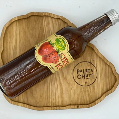 Horňácká farma Jahodový sirup 0,5 l