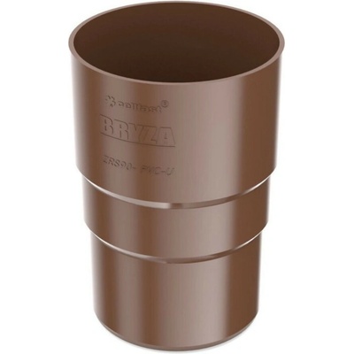 Covernit Plastová spojka svodu PVC 90 mm hnědá