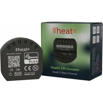 HEATIT ZM Dimmer 250W, Z-Wave stmívač - HEA-1444449