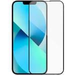  Стъклен протектор DeTech, for iPhone 13 Pro Max, 5D Full Glue, 0.3mm, Black - 52692 (DE-52692)