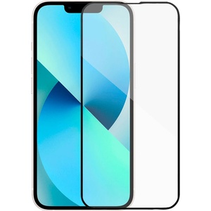  Стъклен протектор DeTech, for iPhone 13 Pro Max, 5D Full Glue, 0.3mm, Black - 52692 (DE-52692)
