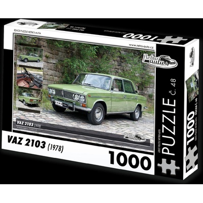 Retro-auta č. 48 Vaz 2103 1978 1000 dielov