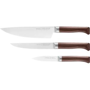 Opinel Комплект ножове LES FORGÉS 1890, комплект от 3 бр. , кафяв, буково дърво, Opinel (OPIA0045668)