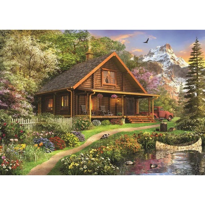 Anatolian - Puzzle Davison: Log Cabin Home - 1 500 piese