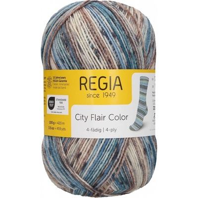 Regia 4-Ply City Flair Color 3101 Amazonit