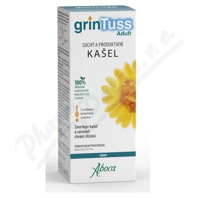 Aboca GrinTuss Adult kašel 132 ml