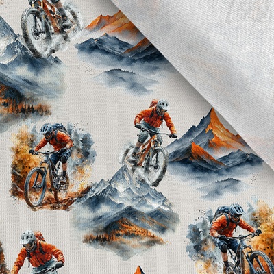 Takoy Teplákovina Takoy 150 cm cyklista v horách