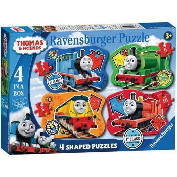 Ravensburger Пъзел Влакчето ТОМАС 4в1 (28ч. ), Thomas & Friends Ravensburger puzzle, 069781