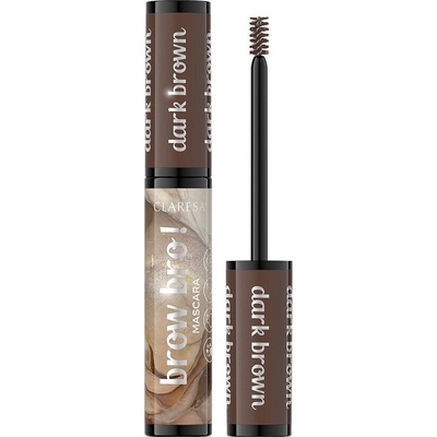 Claresa Brow Bro! Riasenka na obočie 02 Dark Brown 8 ml
