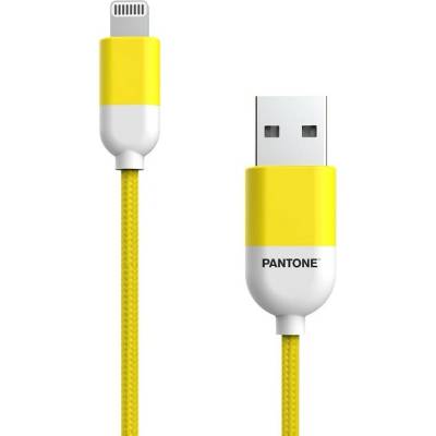 TelForceOne GSM174226 PANTONE MFi USB-A - Lightning 1,5m žlutý