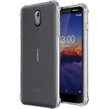 Image 1 of Nokia Anti Shock силиконов гръб за Nokia 3.1 2018, Прозрачен (3213)