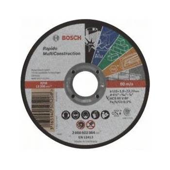 Bosch Диск за рязане, прав, Rapido Multi Construction ACS 60 V BF, 115 mm, 1, 0 mm