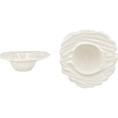 RAK Porcelain Sketches talíř hluboký reliéfní 20 cm RAK-STEPD20